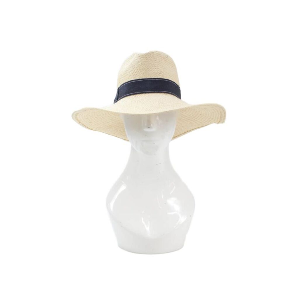 Hatattack Womens Straw Wide Brim Sun Hat Beige One Size